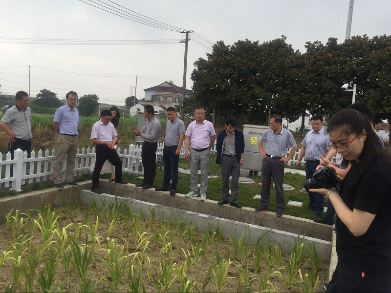 村鎮污水處理工程現場